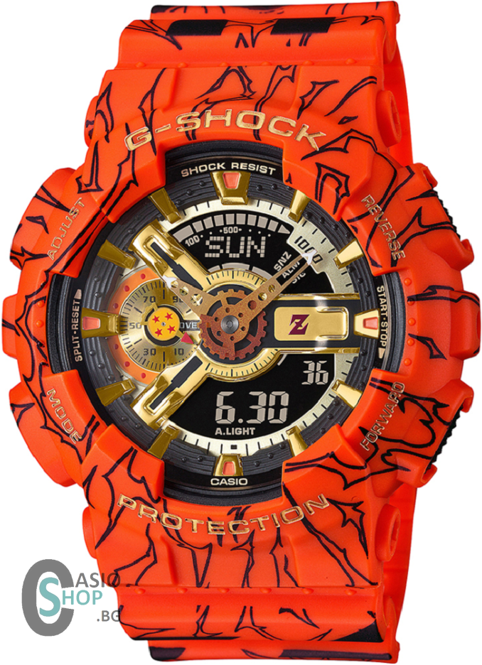 Casio G-Shock X Dragon Ball Z Limited Edition GA-110JDB-1A4