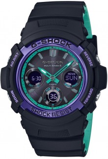 Casio G-Shock Special Color Blue & Purple AWG-M100SBL-1A